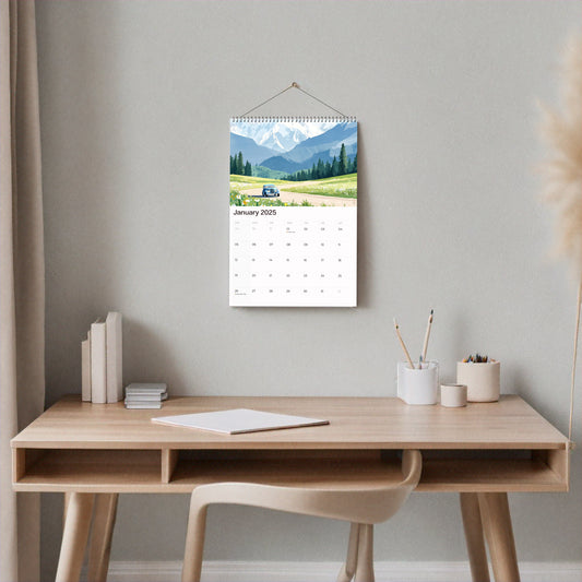 2025 Seasonal Vibe I Wall Calendar