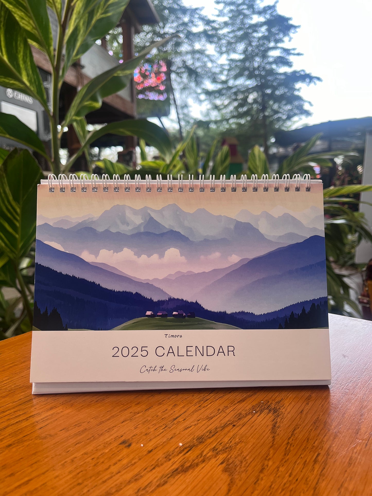 2025 Seasonal Vibe I Desk Calendar